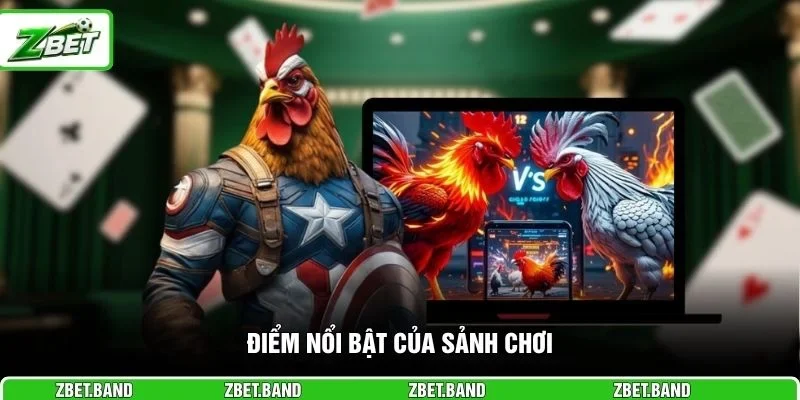 Điểm nổi bật của sảnh chơi