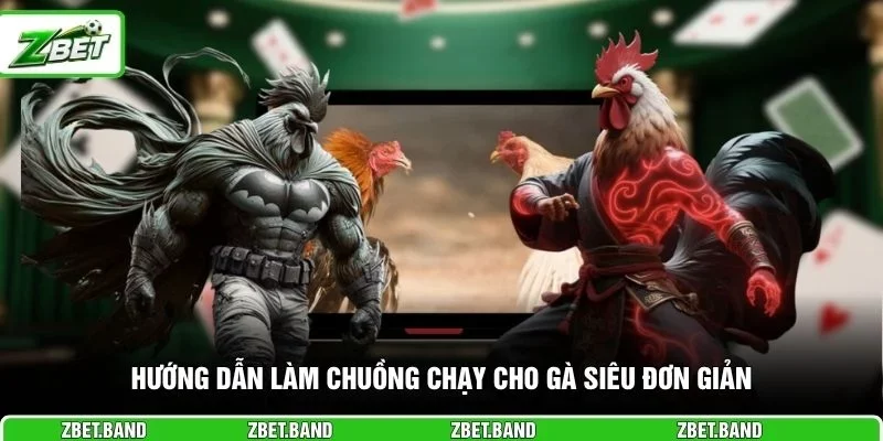Hướng dẫn làm chuồng chạy cho gà siêu đơn giản