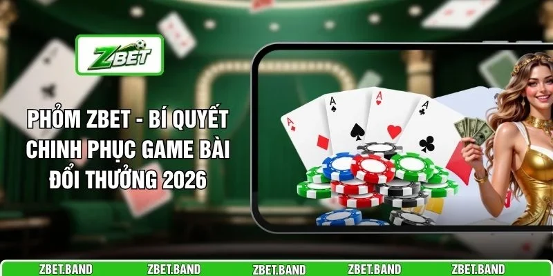 Phỏm ZBET - Bí Quyết Chinh Phục Game Bài Đổi Thưởng 2026